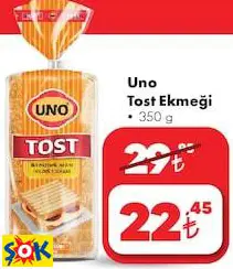 UNO TOST EKMEĞİ